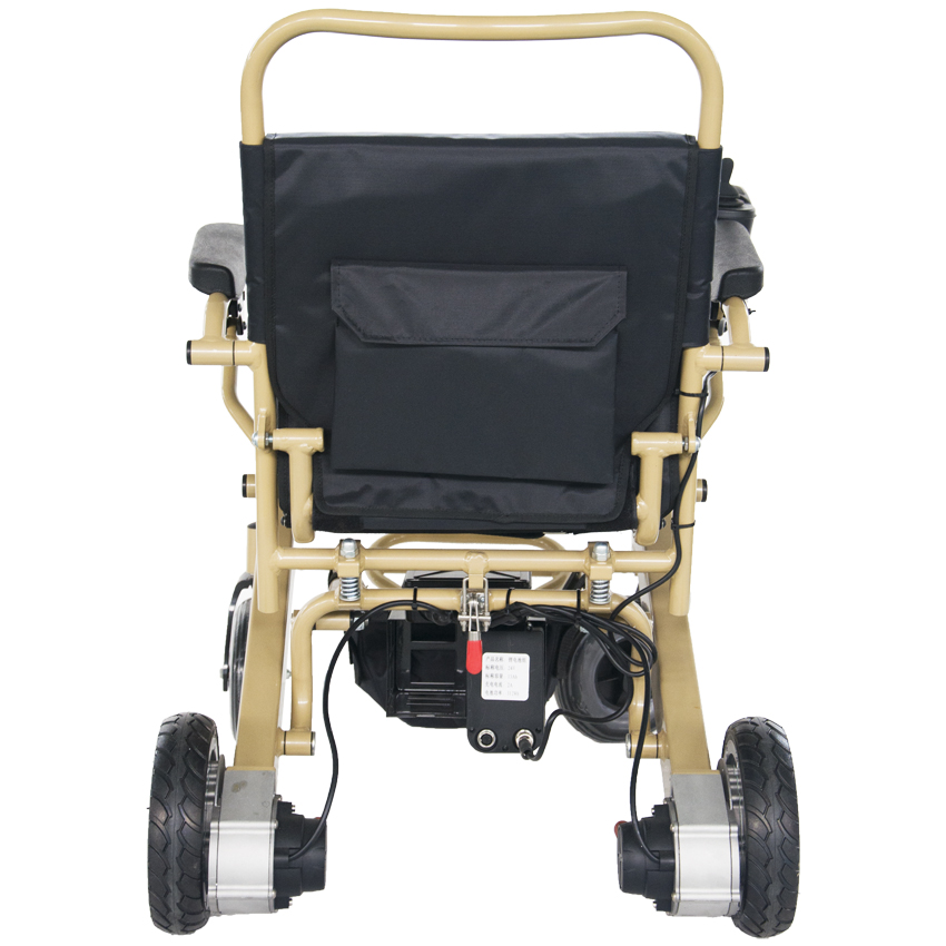FC-P5 Lightweight Adults Electric Collapsible Wheelchair for outside