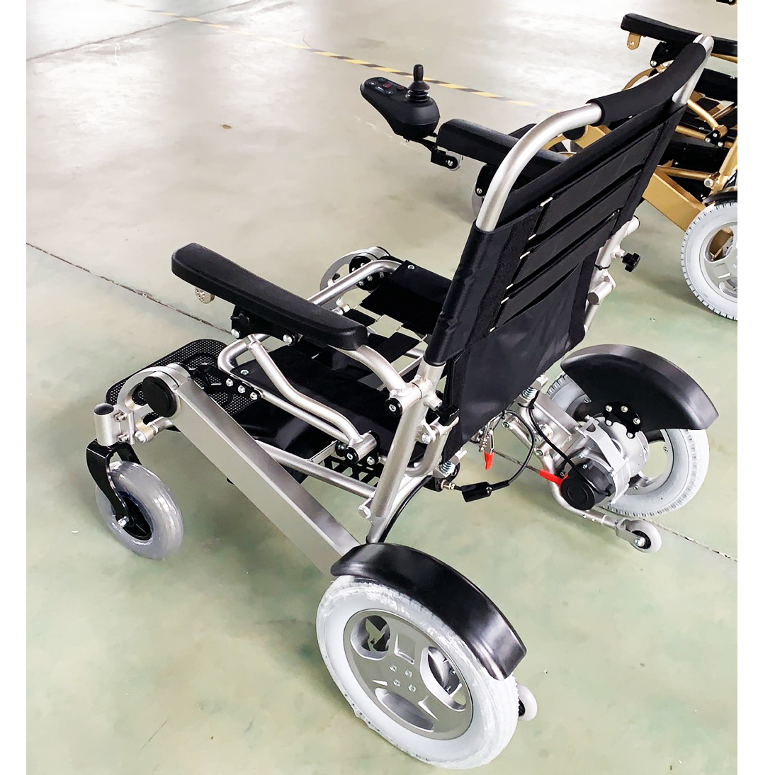 Freedom Folding Ultra Lightweight Extra Wide Power Wheelchair