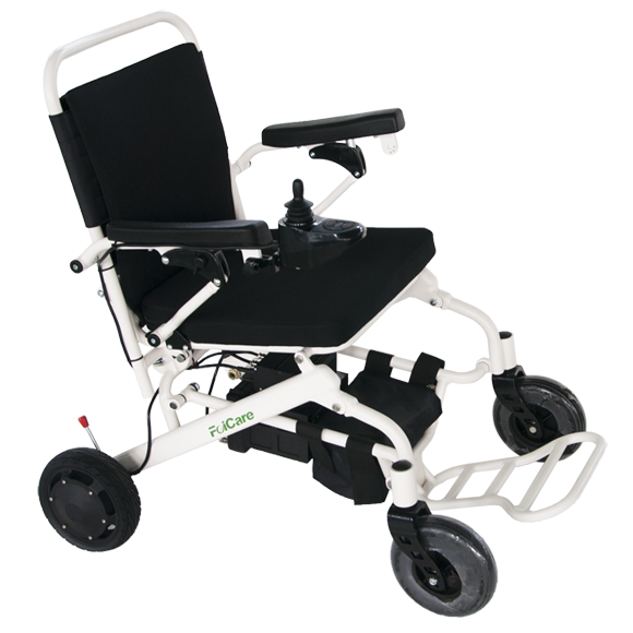 Disabled Lightweight Folding Motorised Wheelchair for Adults