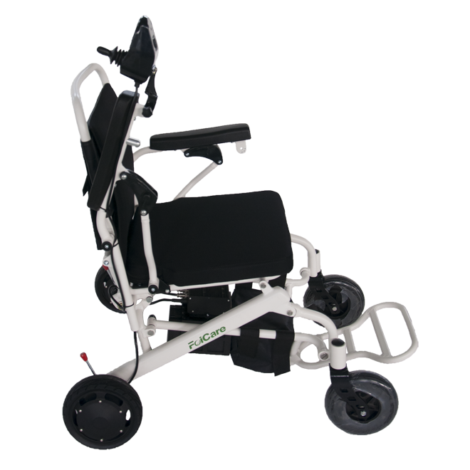 Disabled Lightweight Folding Motorised Wheelchair for Adults